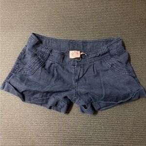 Juicy Couture Navy Blue Women's Shorts